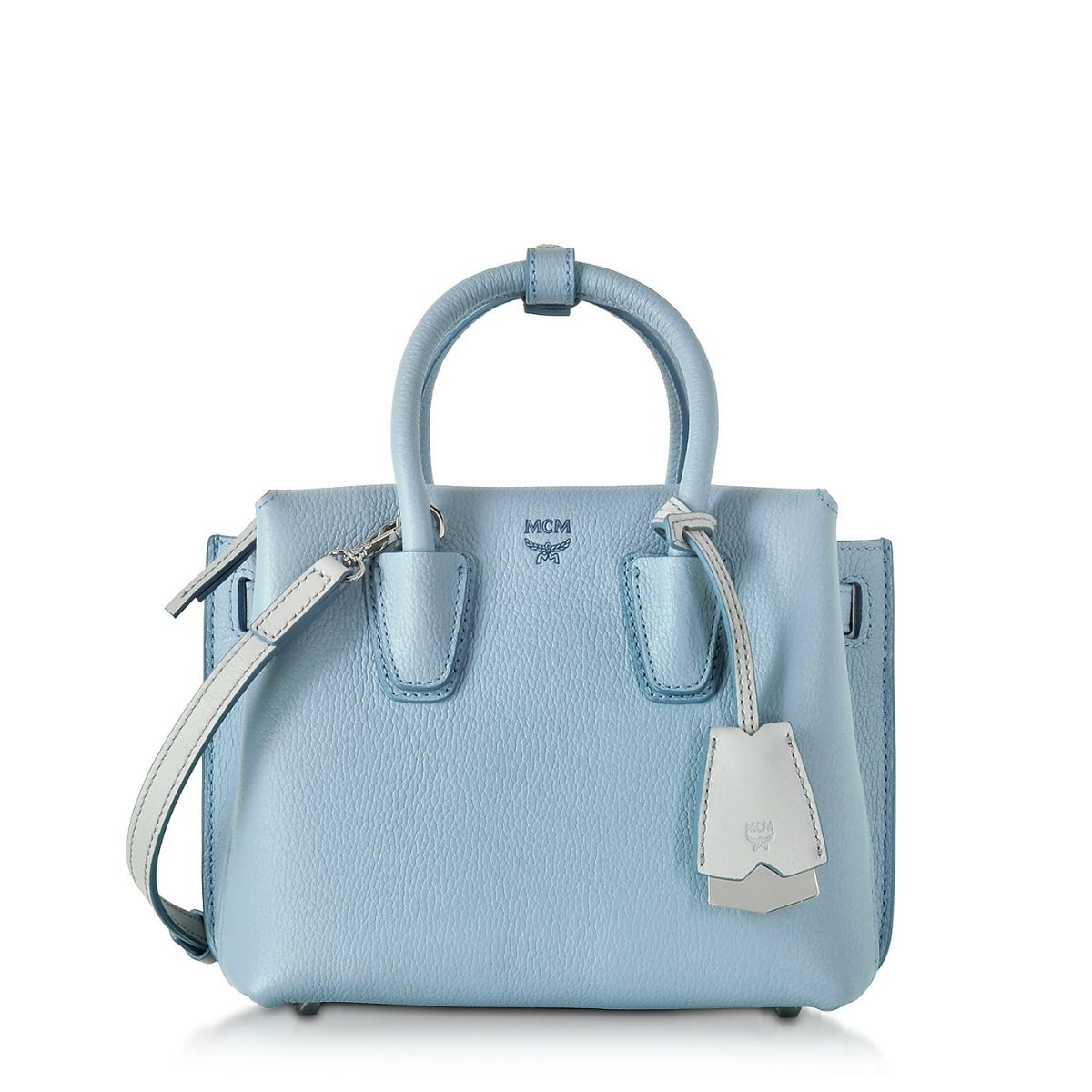 MCM SKY BLUE USED AUTHENTIC EURO RELEASE MCM BAG
