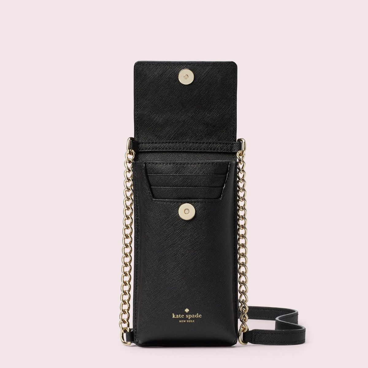 Kate Spade Crossbody Bags UAE Online Store - Black Morgan North South Phone  Womens