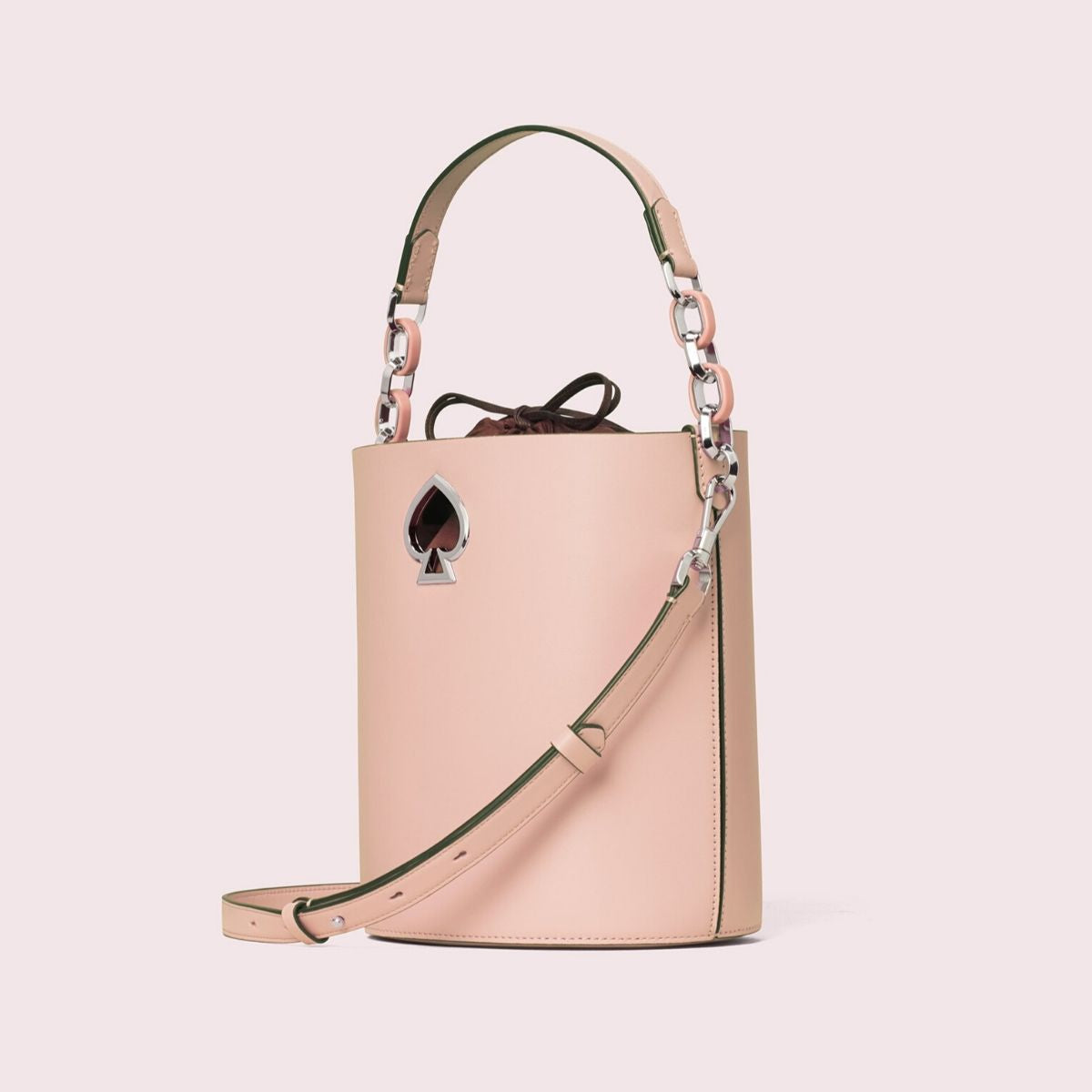 Suzy Small Cosmetic Pink Bucket Bag