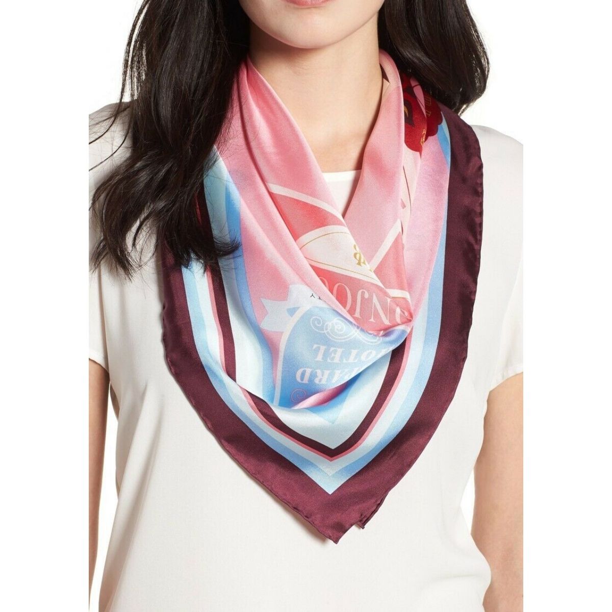 The Other Side Thrift Boutique - Kate Spade World Map Scarf $10 #katespade