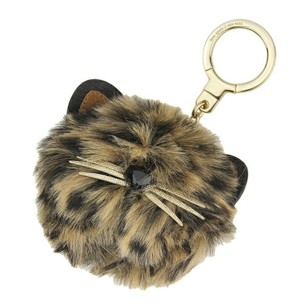 Faux Fur Owl Keychain/Bag Charm