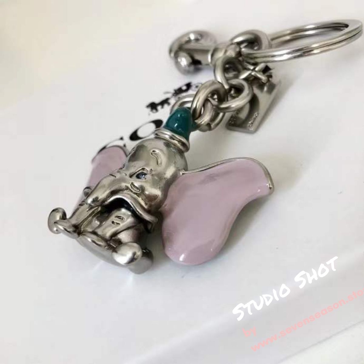 Coach Disney X Dumbo Swarovski best pendant necklace