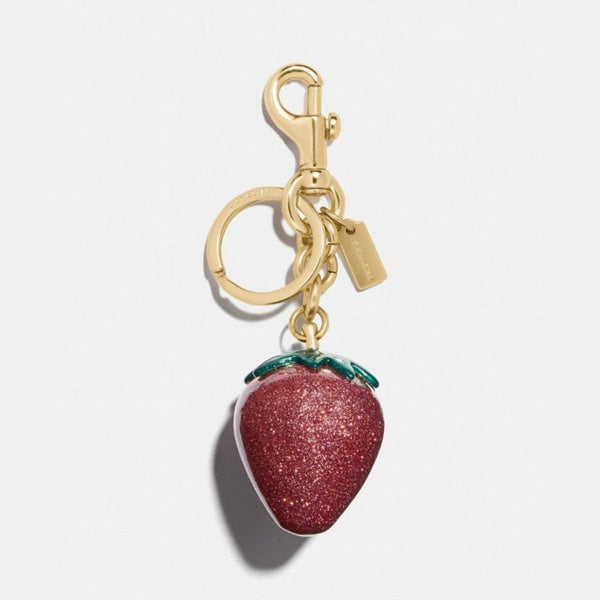 Coach strawberry key high quality fob