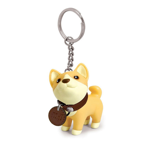 Keychains Backpack Shiba, Cute Shiba Dog Keychain