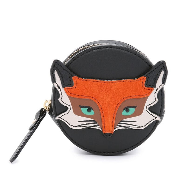 kate spade new york accessories Blaze a Trail Fox Clutch | Kate spade  handbags, Black leather handbags, Flap handbags