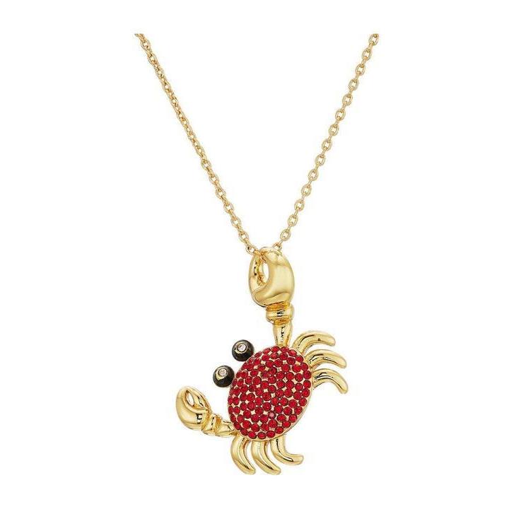 Shore Thing Pave Crab Necklace - Seven Season