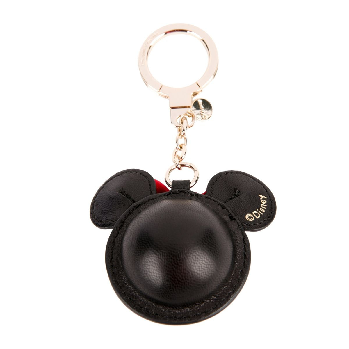 Kate factory Spade Minnie Mouse Leather Key Chain Fob Ring Brand New