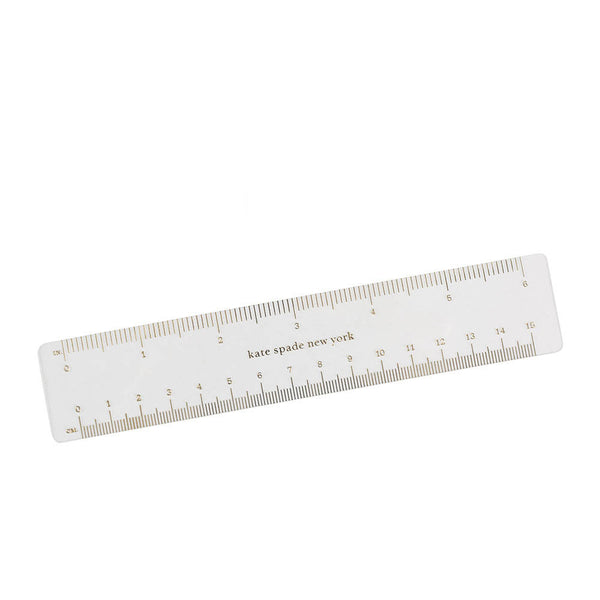  Flexible Plastic Ruler - 6 - White 130360-6-W