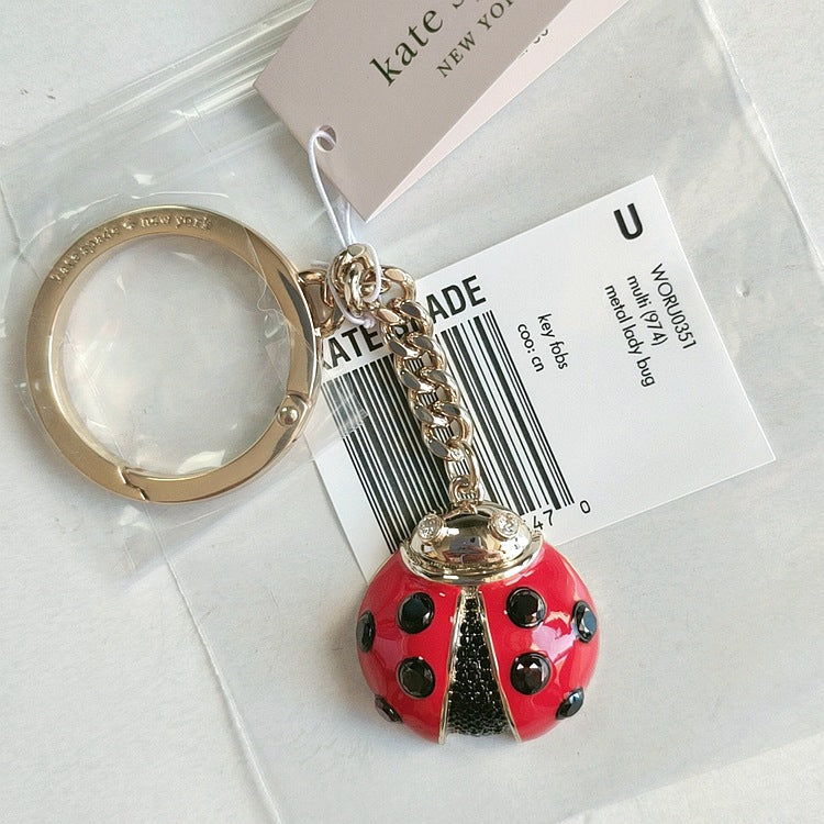 2024 Kate Spade Ladybug Charm KeyChain