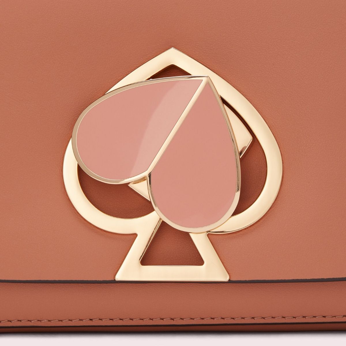 Kate Spade NY Nicola Twistlock Small Flap Shoulder Bag Rococo Pink