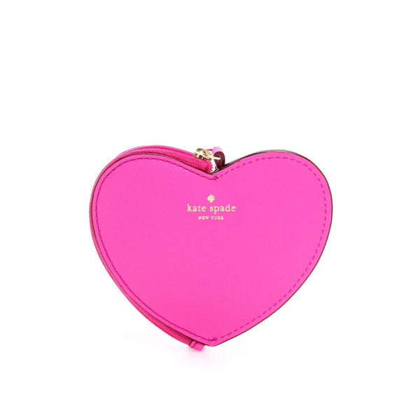 GUCCI 152615 GG Heart Shaped coin purse Dark Brown Leather 4” | eBay