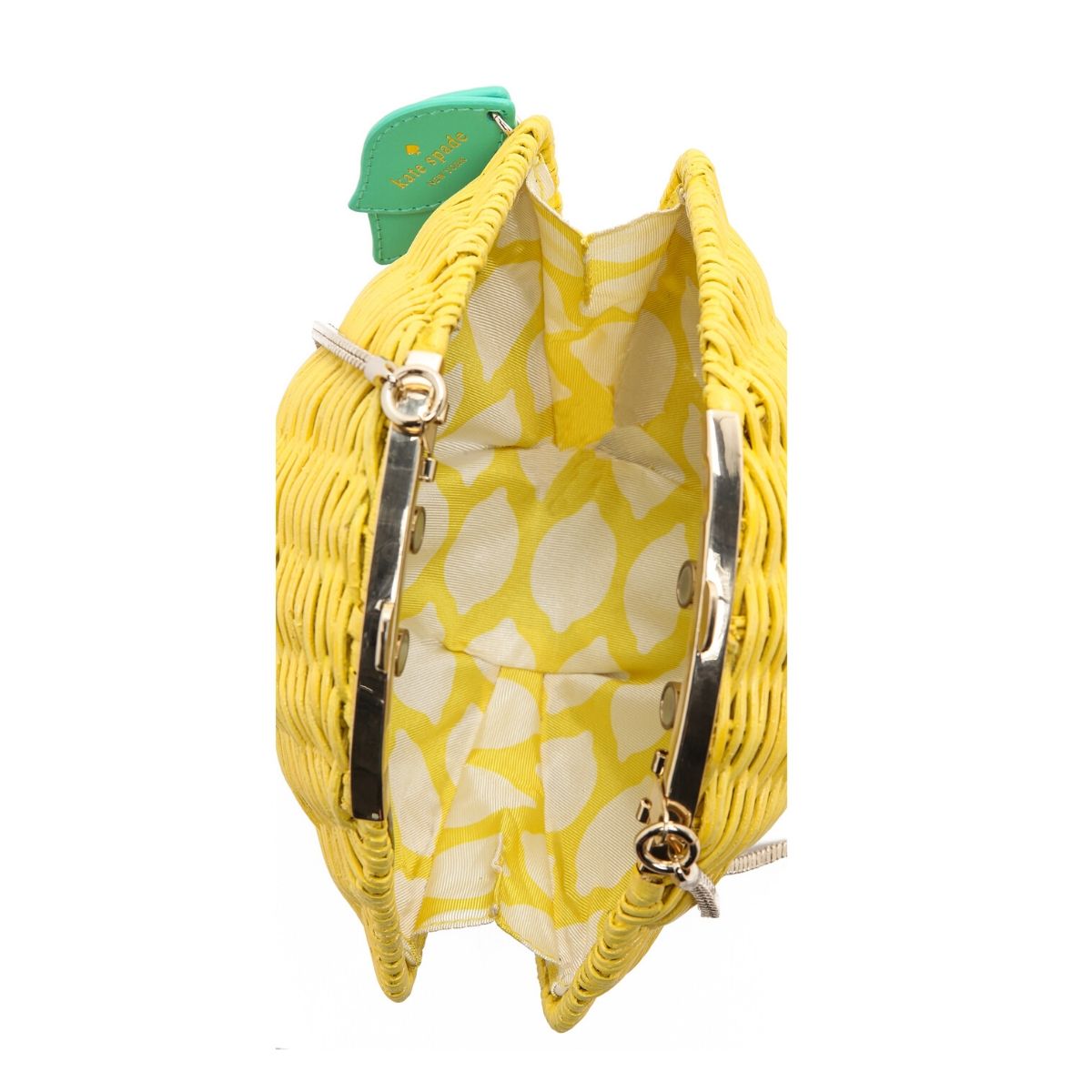 Kate Spade Lemon good Wicker Bag